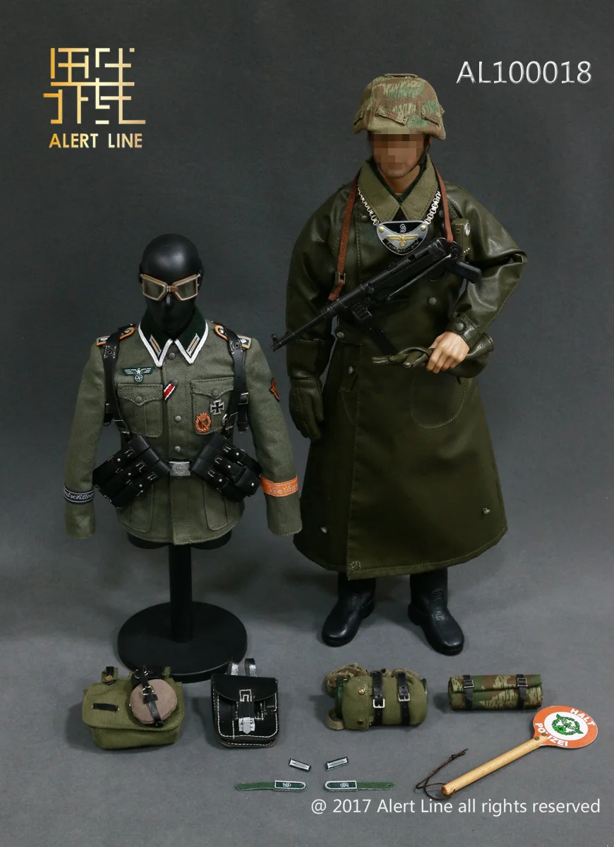 

Alert Line AL100018 WWII German Grossdeutschland Division(GD) Military Police Equipment Set 1/6