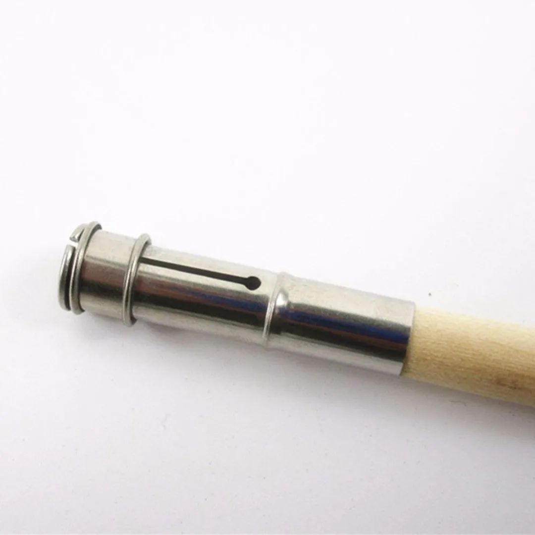 5pcs/set Wooden Pencil Extender Holder Adujustable Pencil Lengthener Painting Drawing Tool for Student School Office