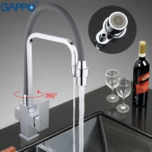 GAPPO kitchen mixer tap water filter tap torneira faucets sink 360 swivel flexible hose spout water kitchen crane faucet
