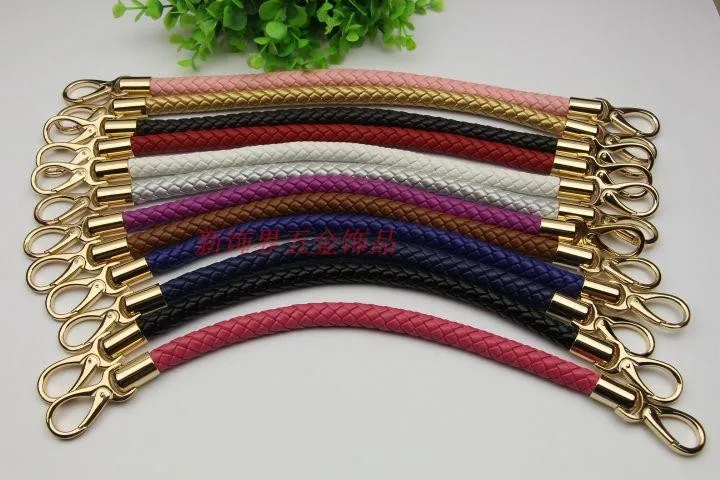 Free shipping PU Weave bag strap women bag pu strap purse ...