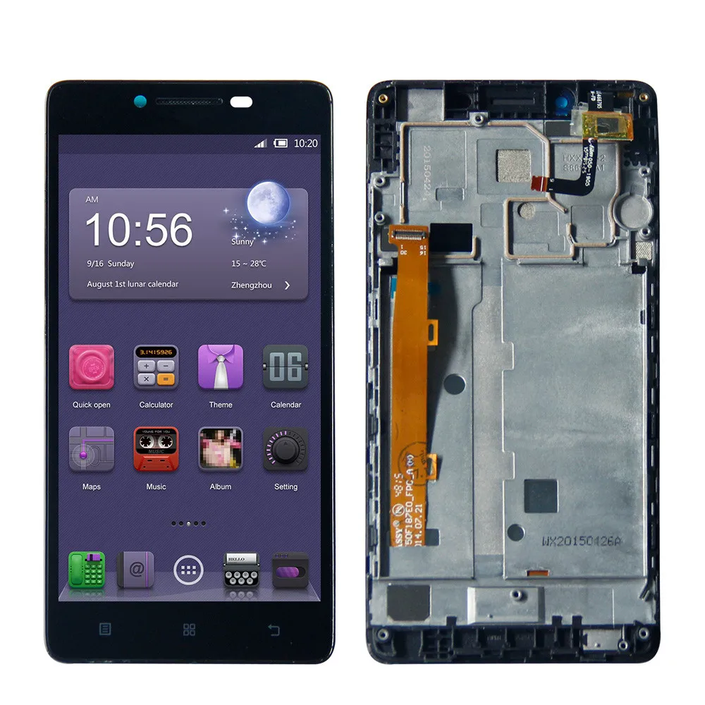 5 0 'для Lenovo K3 K30-T ЖК-дисплей дигитайзер сенсорный экран сборка A6000 | Мобильные