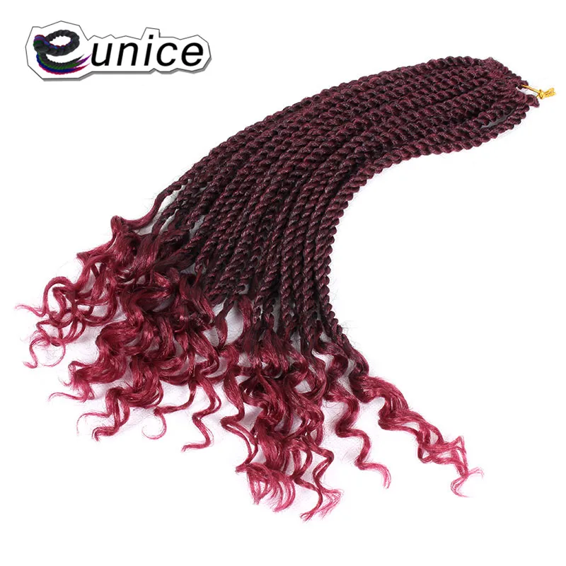 Curly Senegalese Twist Crochet Braiding Synthetic Hair Extension (30)