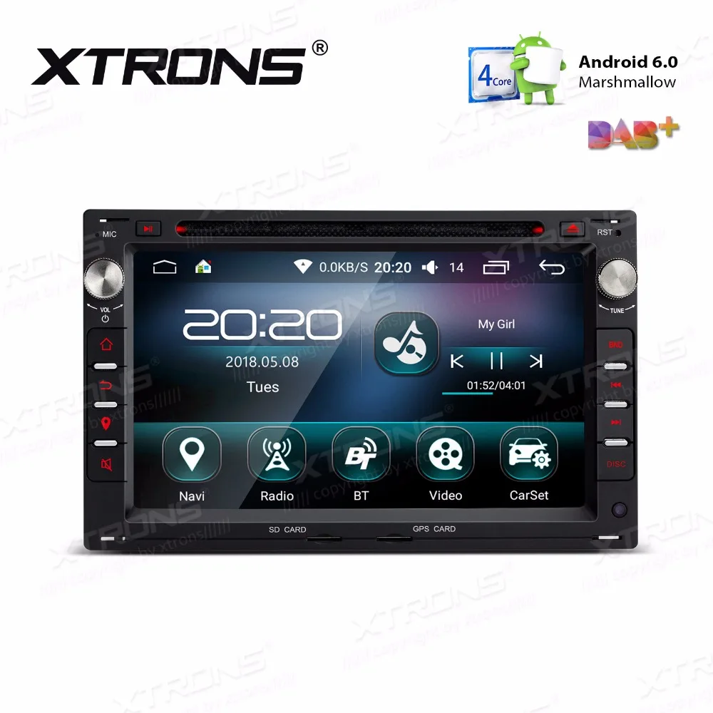 XTRONS 7 &quotавтомобильный dvd плеер Android 6 0 GPS навигации для vw Volkswagen BORA PASSAT B5 Jetta GOLF