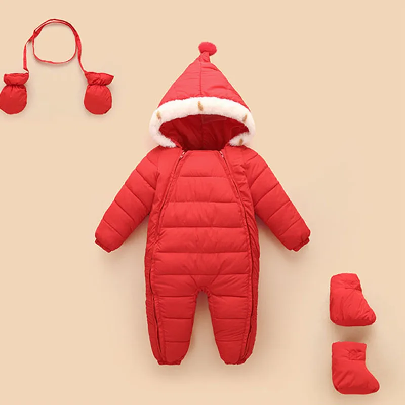 2018 Winter Newborn Baby Cotton Padded Warm Jacket Coat Children