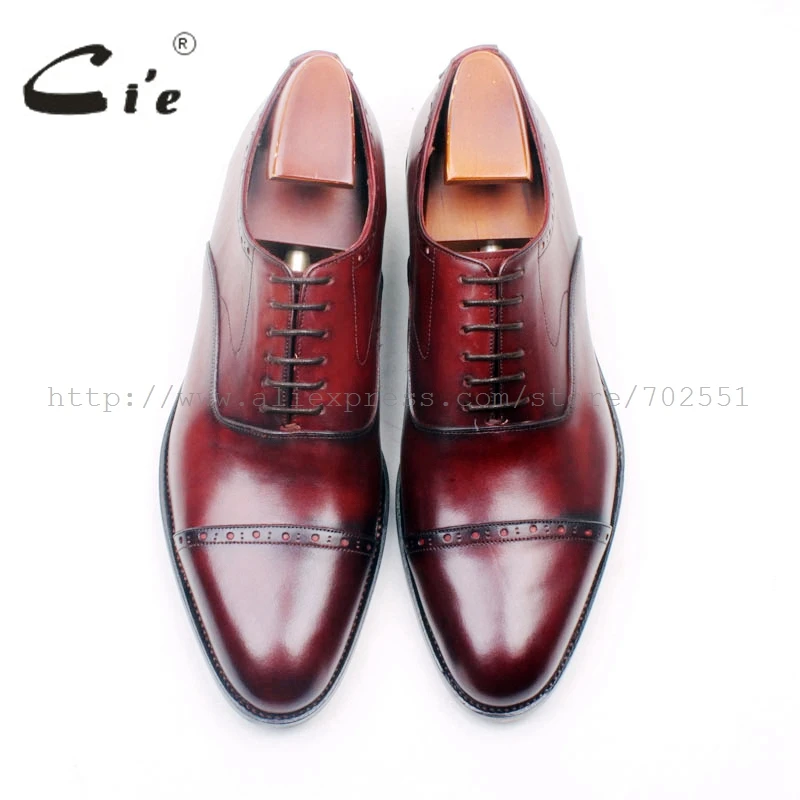 Мужские туфли оксфорды из телячьей кожи коричневого цвета|shoes free shipping|shoe shippingleather