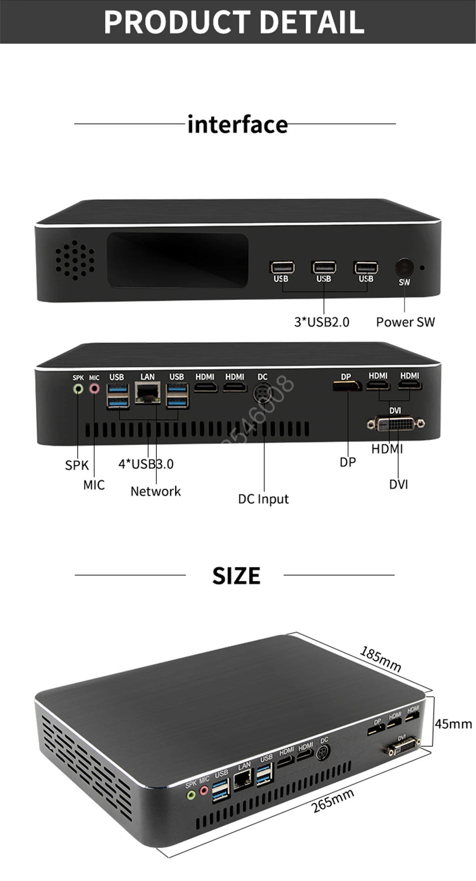 Topton мини-ПК I7 8700/i5 9400F GTX1050TI 4G Nvidia GPU Win10 Pro Barebone неттоп Linux Настольный игровой компьютер WiFi 2* HDMI2.0