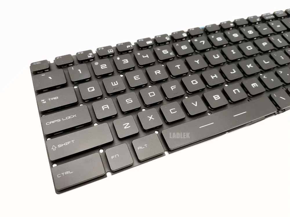 MSI GS60 Ghost Pro series Gaming Keyboard Colorful Backlit US Palmrest Cover