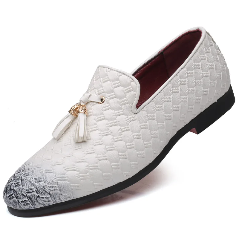 

Men Fashion Slip On Style Leather Shoes Casual Style Men Shoes 6-5