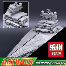 2016 New LEPIN 05027 3250Pcs Star Series War The Star Set Destroyer Model Building Kit Blocks Bricks Compatible Toys 10030