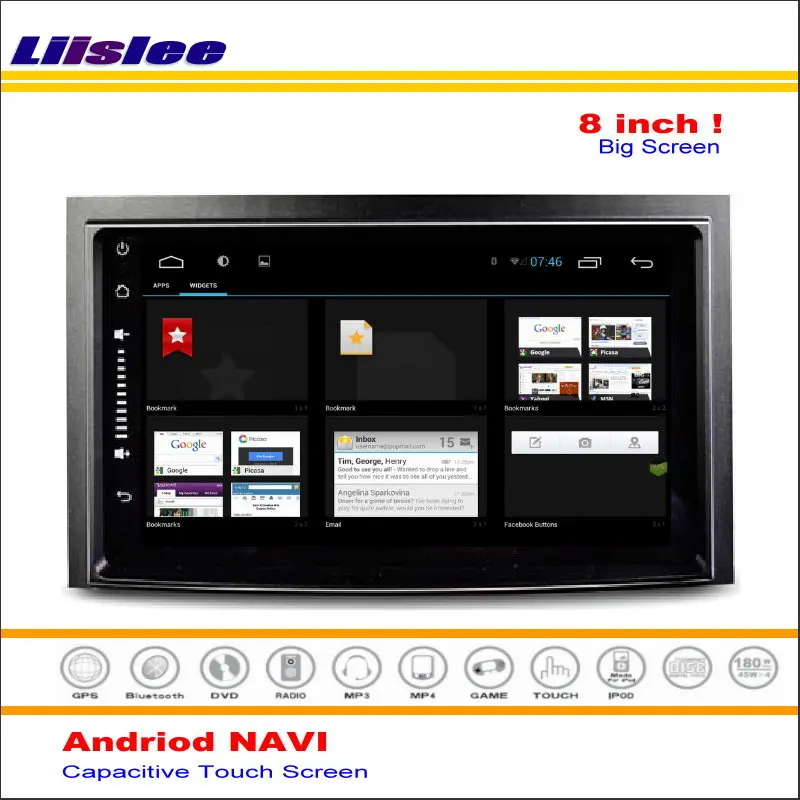 Top Liislee Car Android GPS NAVI Navigation System For Toyota Venza 2013~2016 Radio Stereo Audio Video Multimedia ( No DVD Player ) 4