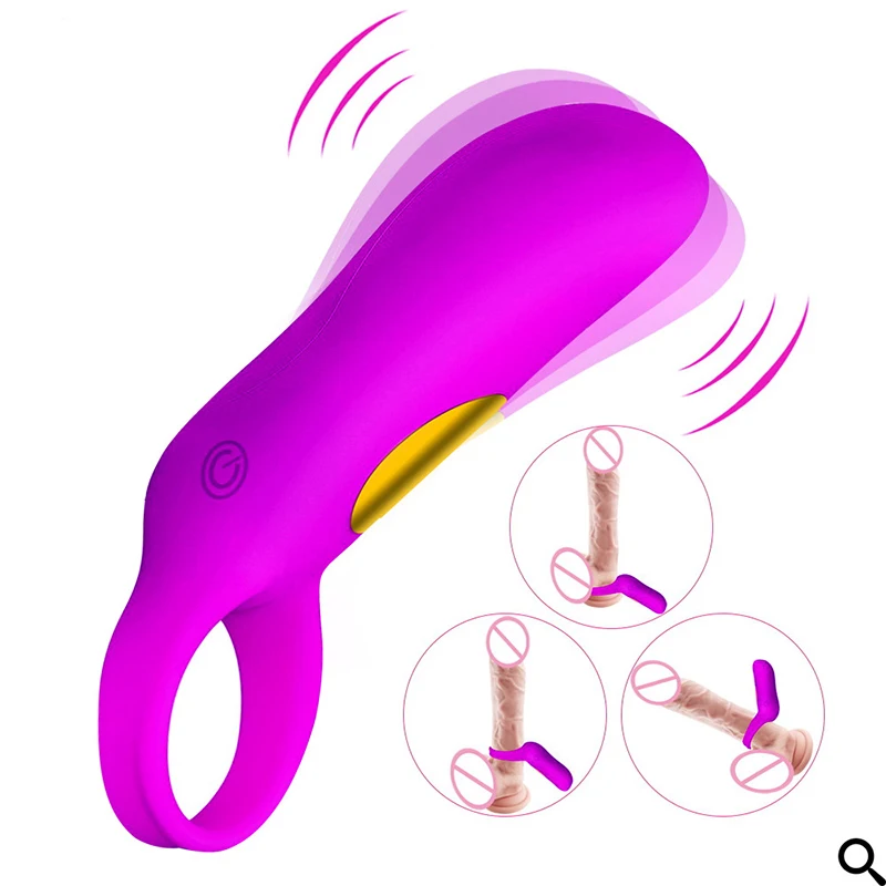 10 скоростей анальный штекер вибро кольцо usb зарядка кольцо для пениса оргазм массажный вибратор длительная задержка петух секс-игрушки