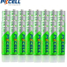 30 шт* PKCELL 1,2 V Ni-MH AAA батарея 850mAh низкий саморазряд AAA 3A аккумуляторные батареи