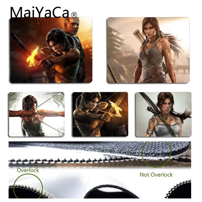 MaiYaCa Tomb raider 2012 игра обои высокого Скорость Новый Мышь площадку моды компьютер Мышь игровой коврик Мышь коврики