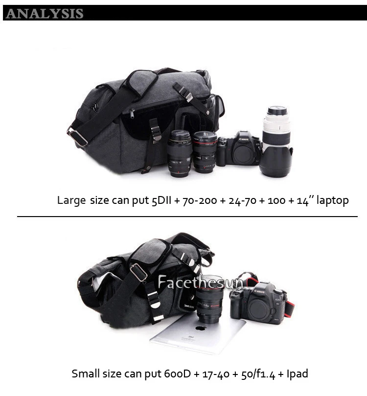 Casual camera shoulder bag JB-2
