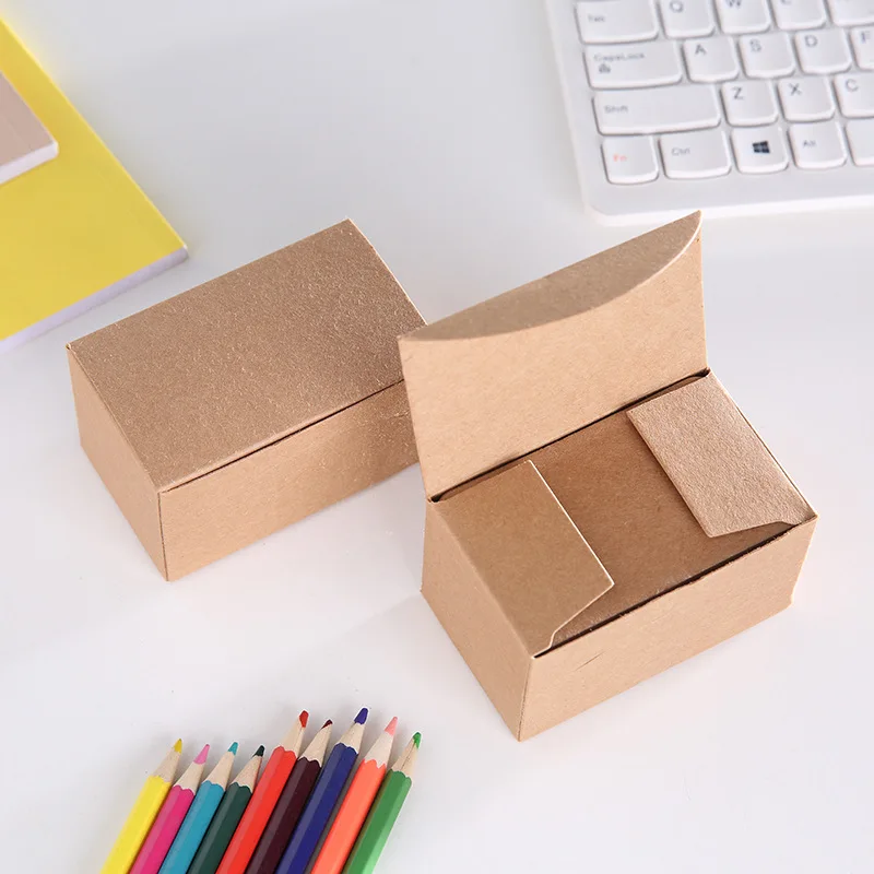 

100Pcs 5.2cm*8.9cm Boxed blank cards DIY note English word cards Memory portable graffiti message cards