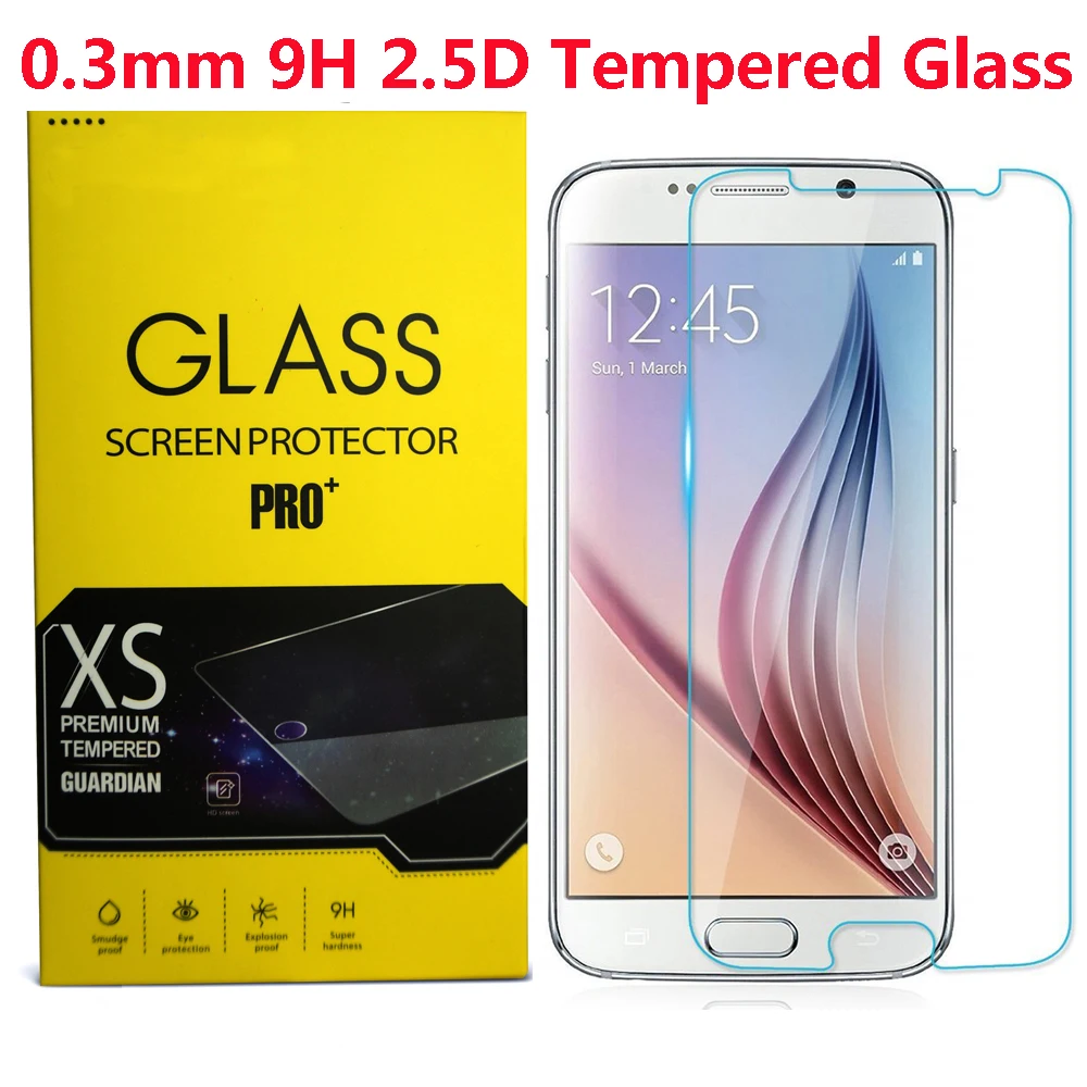 С уровнем твердости 9H 2.5D закаленное Стекло для samsung Galaxy A3 2016 A5 2017 A7 A310 A520 S3 S4 S5 S6