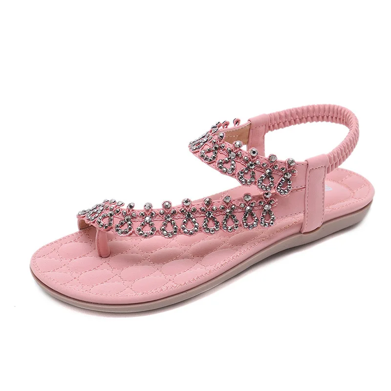 

Flower Flip Flops Women Sandals Casual Flat Ladies Sandals Women Shoes Fashion 2019 New Summer Beach Gladiator Sandals Women