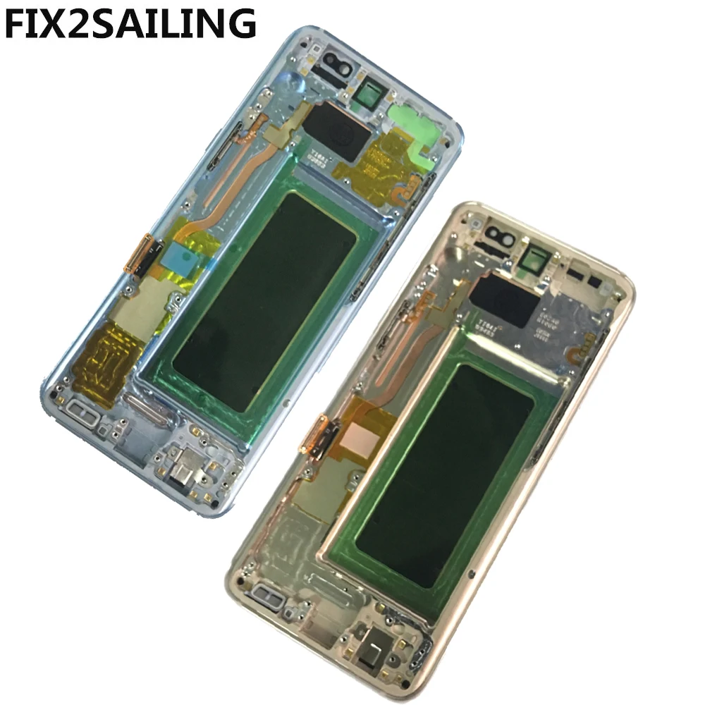 

For Samsung Galaxy S8 G950F G950FD G9500 G950U New LCD Display 100% Tested Working Touch Screen Frame Assembly