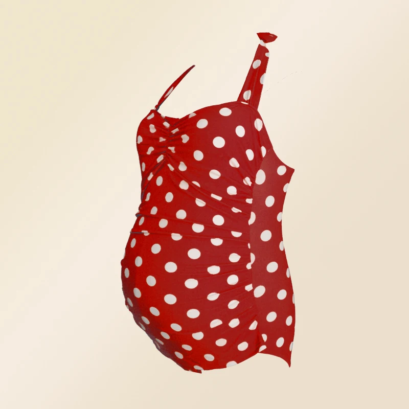 Maternity Swimwear Red 00401