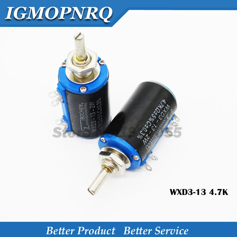 

1PCS/LOT WXD3-13-2W 4.7K Ohm WXD13 4.7K 2W side Rotary NEW