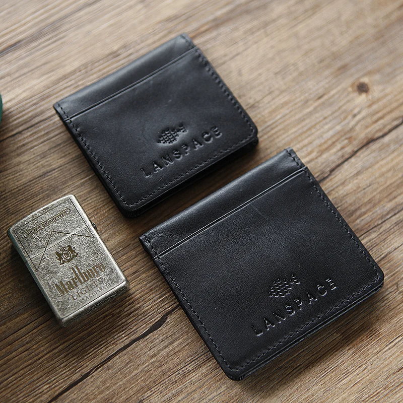 LANSPACE кожаный кошелек для монет мужской кожаный кошелек мини-кошелек унисекс Кошельки Держатели