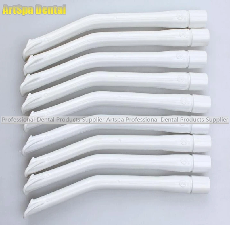 10Pcs Dental Strong Suction Tips Disposable Aspirator in Teeth