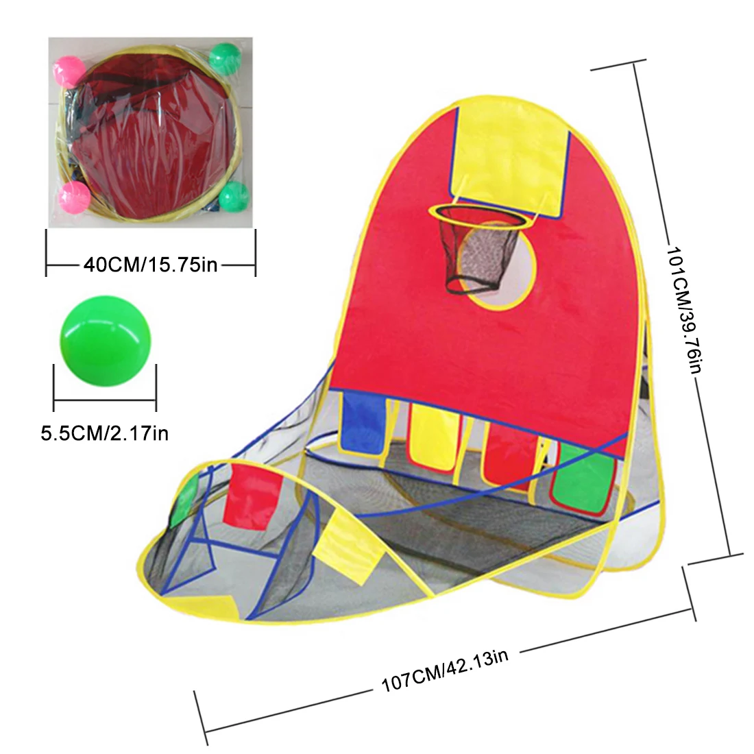 Детская игровая палатка для малышей, баскетбольная стрельба, Игровая палатка для помещений и улицы, складная Игровая палатка с Баскетбольным кольцом