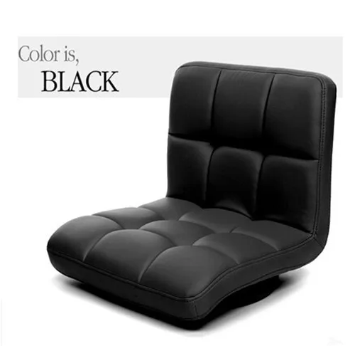 Напольное кожаное кресло с поворотом на 360 градусов, бежевый диван, мебель для гостиной, японская медитация, спинка без пальцев, стул татами заису