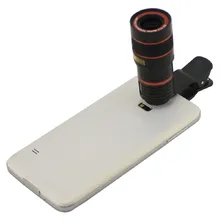 Универсальный 8X оптический зум телескоп объектив камеры для iPhone мобильный телефон объектив с зажимом для смартфонов samsung Xiaomi