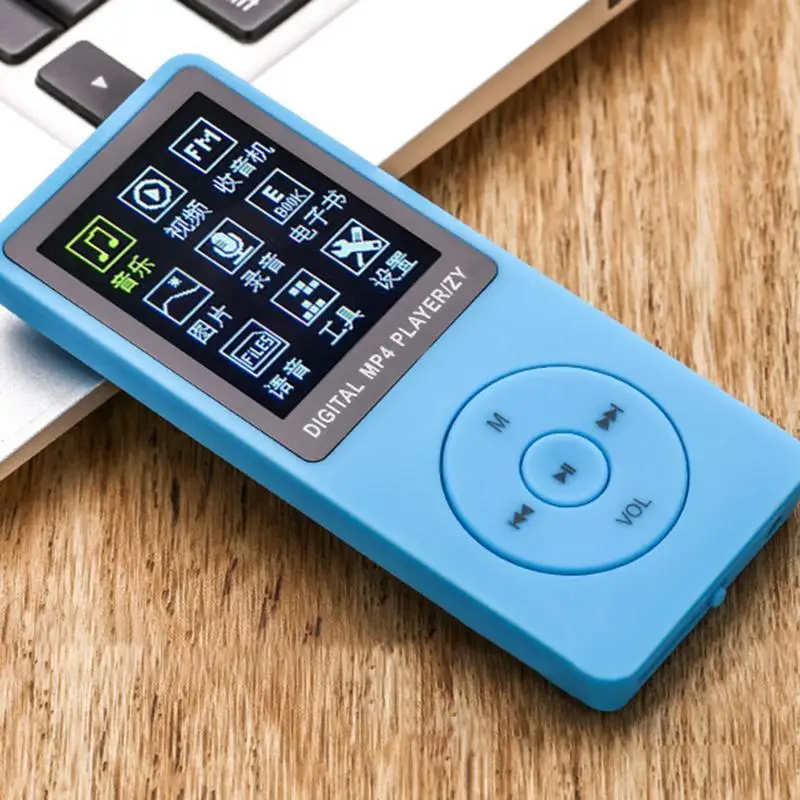 Спортивный MP3 музыкальный плеер Walkman с экраном 1 8 дюйма и подключаемой картой