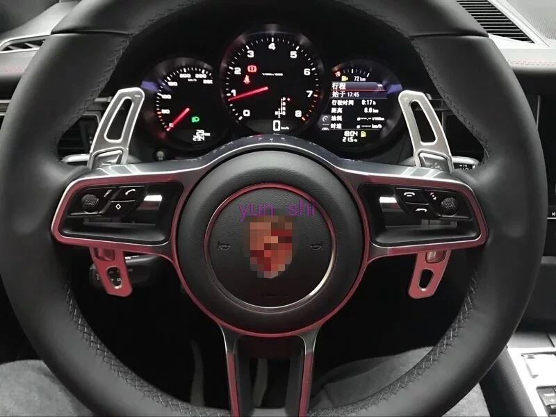 3 цвета автомобильный рычаг переключения передач на рулевое колесо DSG Стайлинг