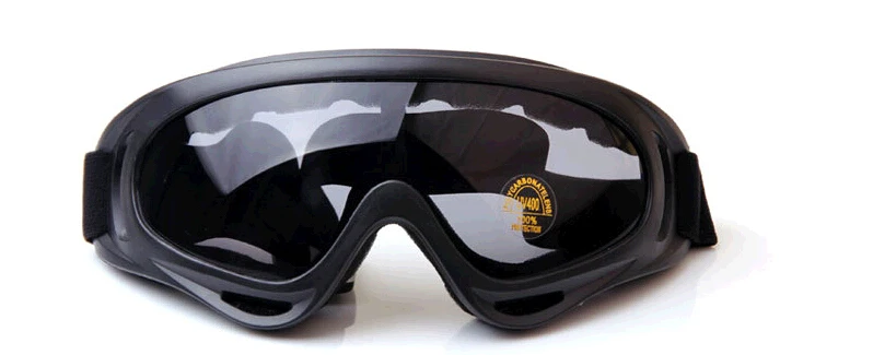 Очки для сноуборда снежные очки снег/ УФ-защита-многоцветные противотуманные лыжные очки - Цвет: Темно-синий