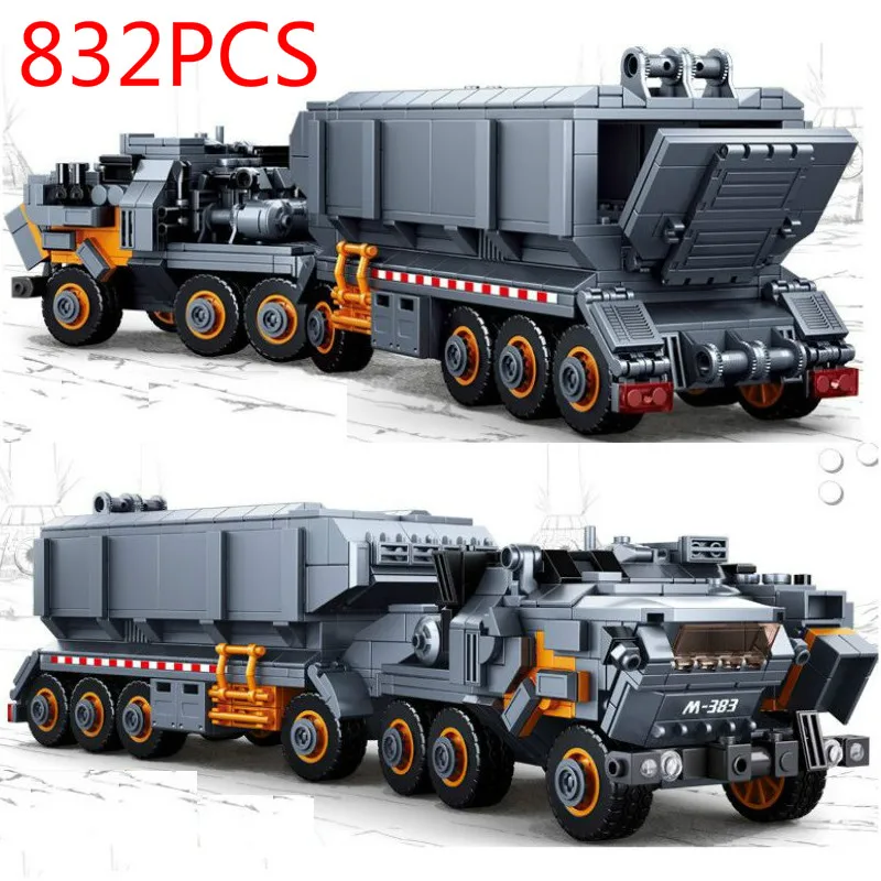

Movie 2 Wandering Earth Heavy Transport Vehicle Truck Compatibie Legoinglys Building Blocks Toy Kit DIY Children Christmas Gifts