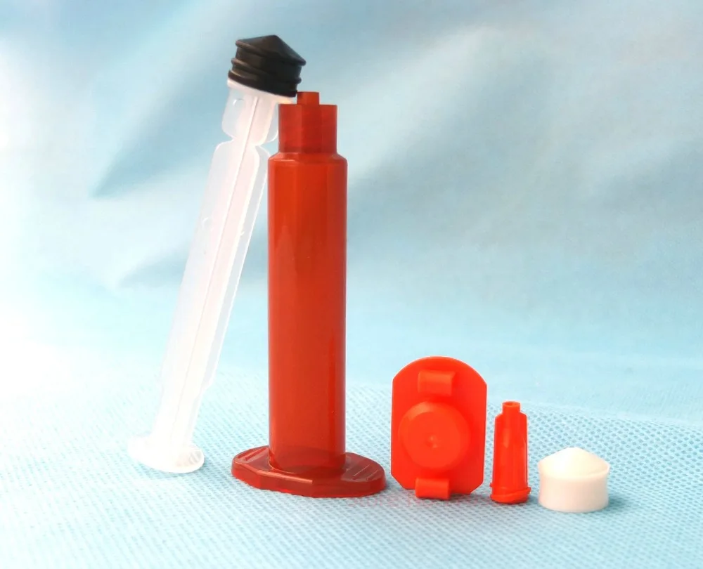 Pack of 10 x 5CC Amber UV block Fluid Manual Syringe Dispenser for