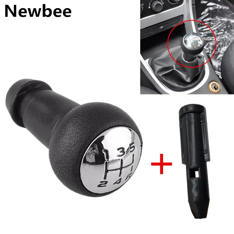 

Newbee Gear Shift Knob Pen Lever Stick Adapter for Citroen Elysee Sega Saxo C2 C3 C5 C4L Picasso Peugeot 206 306 307 308 406 605