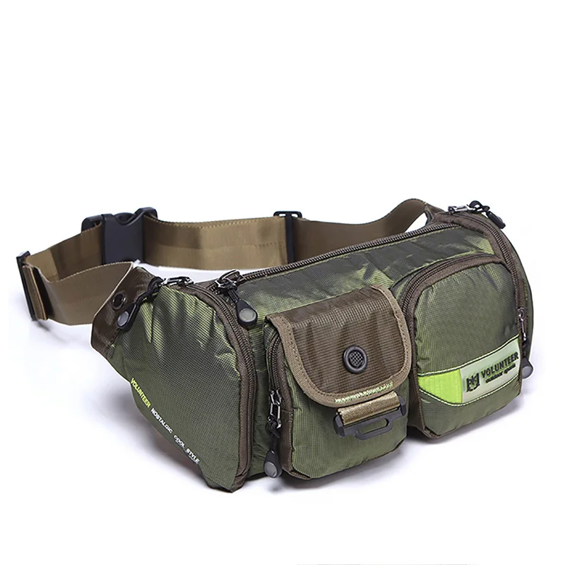 Мужская водонепроницаемая оксфордская поясная сумка, сумка для мотоциклиста, поясная сумка, сумка для путешествий, сумка на плечо, сумка через плечо, нагрудная сумка - Цвет: Army Green