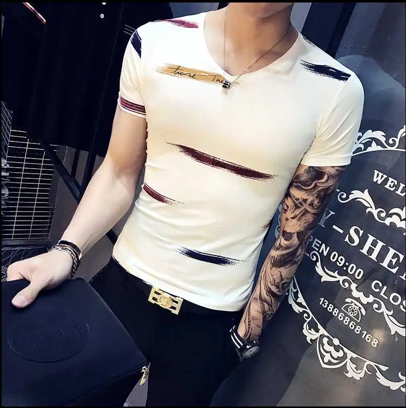 men's fashion printed t-shirts 2