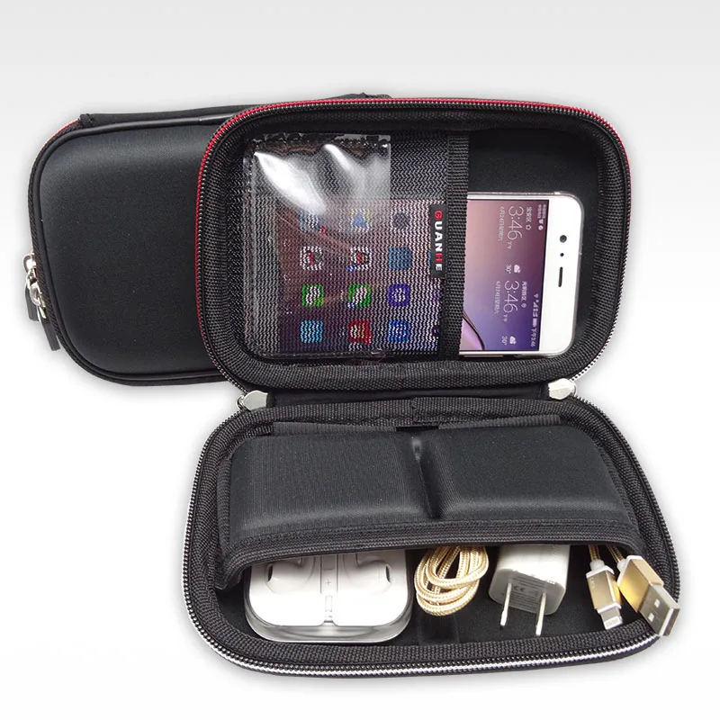 Portable Square Hard Carry Case Pouch Storage Bag for 2 5 HDD Case Power Bank U