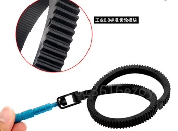 

Adjustable Follow Focus Ring Zoom Gear Ring With Aluminum Alloy Grip Shifter Lever For SLR DSLR Camcorder Camera