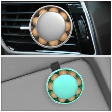 Двухфункциональный освежитель воздуха в автомобиль освежитель воздуха автомобильный деревянный бисер зажим для ароматерапии аксессуары для отделки автомобилей аксессуары для интерьера