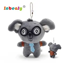 Kawaii Малый Плюшевые игрушки Мягкие Животные пушистый супер милый коала плюшевые Приключения коала кукла подарок для девочки сумка Подвеска