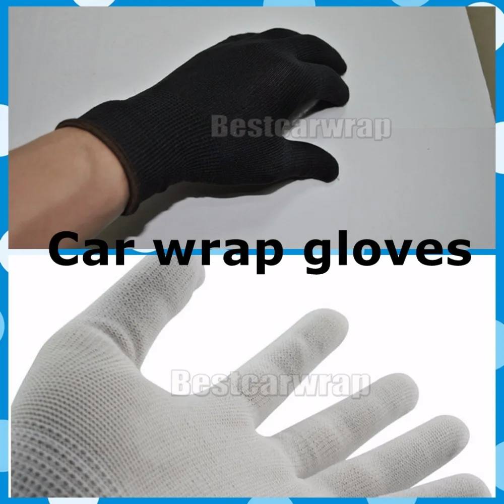 100 Pair/ Lot Car Wrap Gloves for 3M / Hexis / APA Wrap display & Hydrographic Film wrap kits