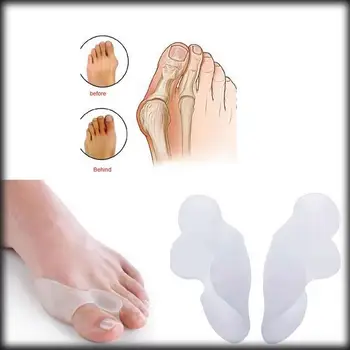 

by dhl or ems 100 pairs 1Pairs/2pcs Feet Care Silicone Gel Toe Separator Bunion Guard foot Care Toe Foot Hallux Valgus