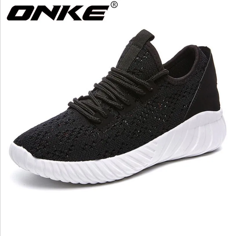 

New listing hot sale Spring and summer women Flying weaving Breathable sports shoes running shoes M93