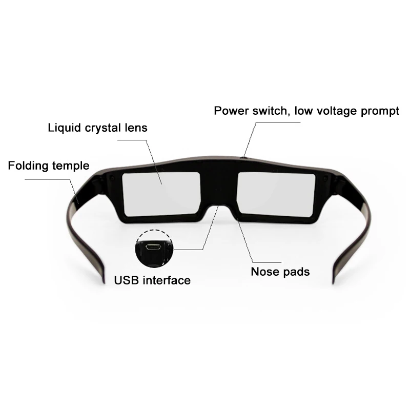 3D Bluetooth активные очки затвора для Epson Sony Samsung Panasonic TV LSMK99|Аксессуары проекторов| |