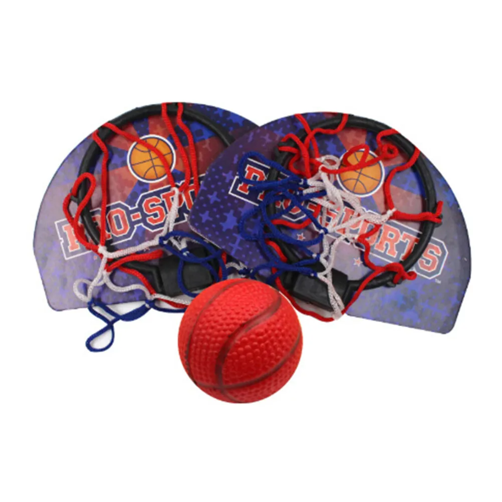 

Hanging Basketball Backboard utdoor Toys Kids Basketball Sports Training Hoop Plastic Magic Shoot Indoor Mini Plastic Hoop Set