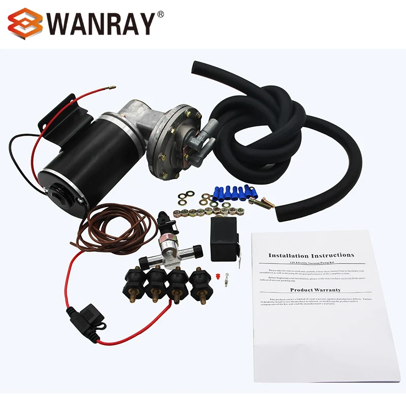 Wanray Electric Brake Vacuum Pump Switch for Booster 28146 Switches