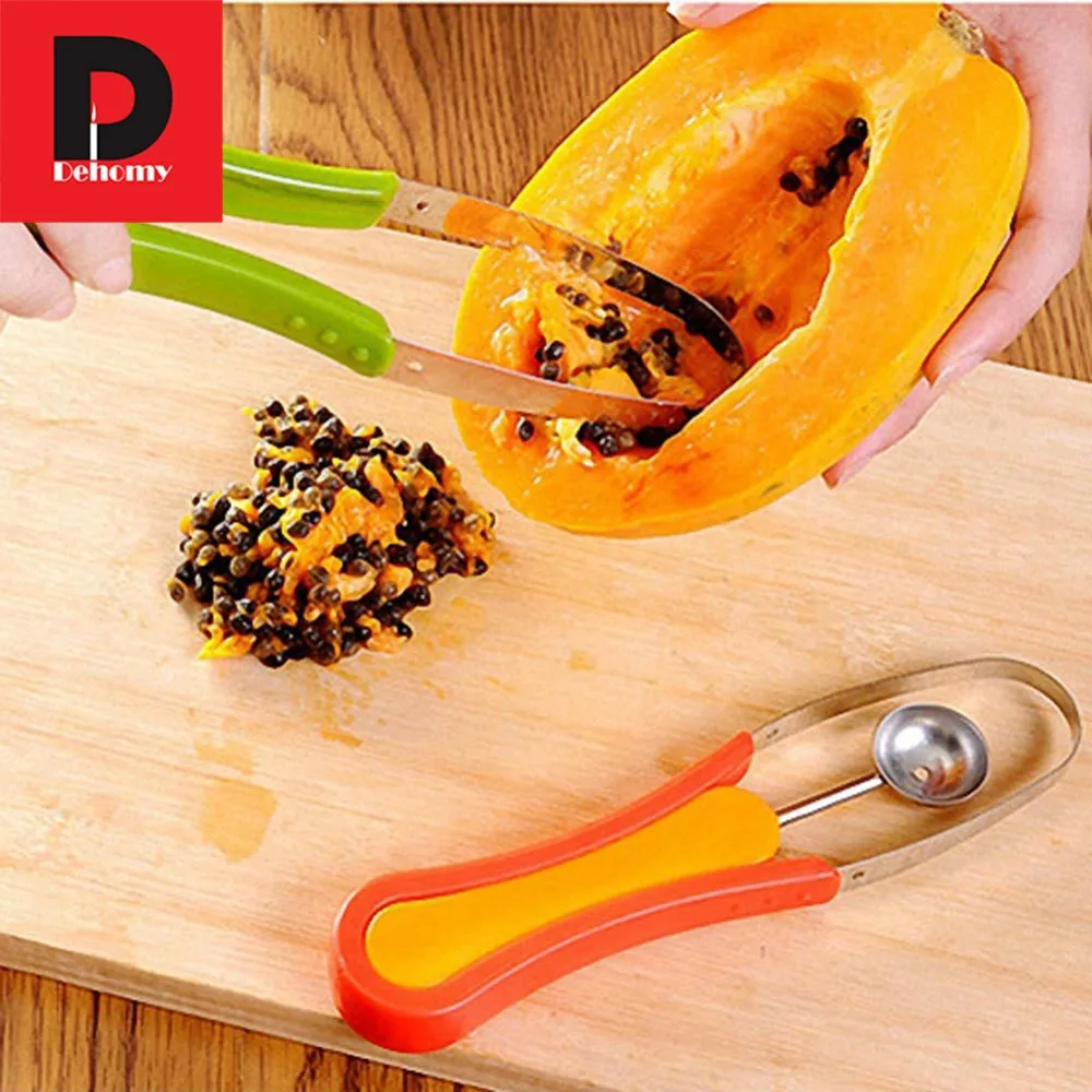 Dehomy Manual Slicer Stainless steel fruit digger 3pcs/set multi