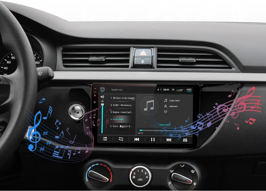 Flash Deal AWESAFE 2 din Android 8.1 Car Radio Multimedia video player gps navigation For KIA RIO 4 2017 sedan wifi head unit no DVD 12