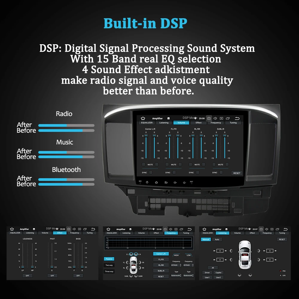 Excellent AUTOTOP Android 8.0 Car Multimedia Player For Mitsubishi Lancer Galant Fortis 2007-2017 Lancer EVO 10 Head Unit Car DVD GPS Navi 1